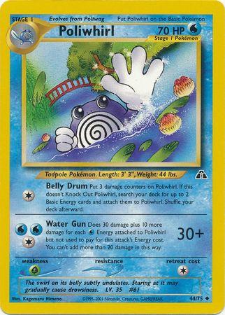 Poliwhirl 044 - Unlimited Neo Discovery - Uncommon