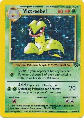 Victreebel (14) 014 - Unlimited Holofoil Jungle - Holo Rare