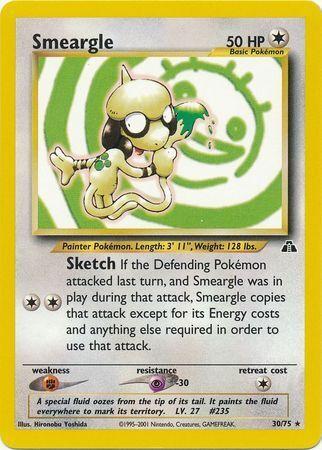 Smeargle (30) 030 - Unlimited Neo Discovery - Rare
