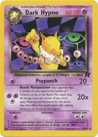Dark Hypno (26) 026 - Unlimited Team Rocket - Rare