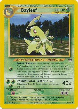 Bayleef (29) 029 - Unlimited Neo Genesis - Uncommon