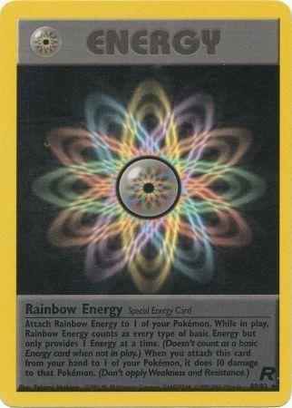 Rainbow Energy (80) 080 - Unlimited Team Rocket - Rare
