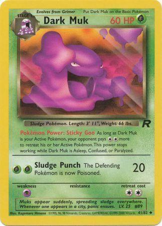 Dark Muk 041 - Unlimited Team Rocket - Uncommon