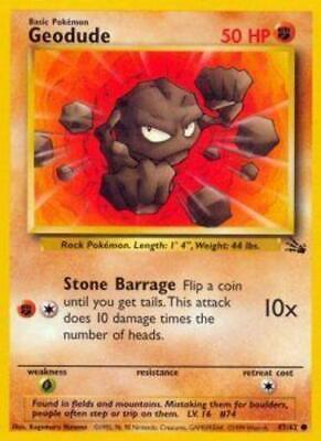 Geodude 047 - Unlimited Fossil - Common