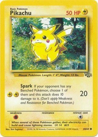 Pikachu 060 - Unlimited Jungle - Common