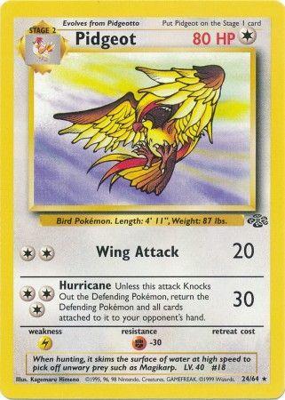 Pidgeot (24) 024 - Unlimited Jungle - Rare