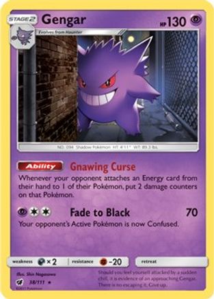 Gengar 038/111 Deck Exclusives - Rare