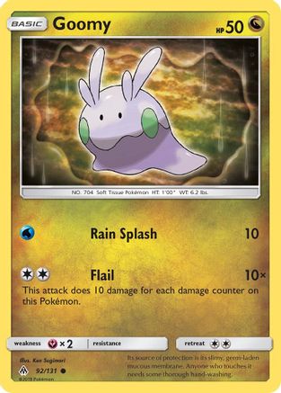 Goomy (92) 092 - Reverse Holofoil SM Forbidden Light - Common