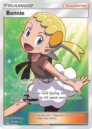 Bonnie (Full Art) 128 - Holofoil SM Forbidden Light - Ultra Rare