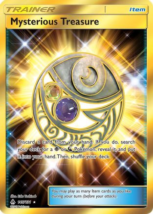 Mysterious Treasure (Secret) 145 - Holofoil SM Forbidden Light - Secret Rare