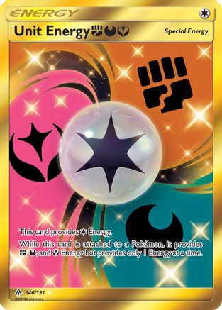 Unit Energy FDY (Secret) 146 - Holofoil SM Forbidden Light - Secret Rare
