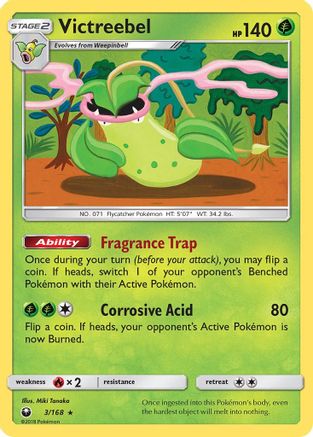 Victreebel - Holofoil SM Celestial Storm - Holo Rare