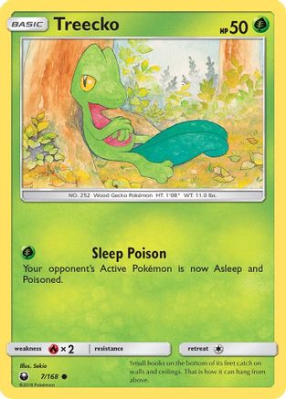Treecko (7) 007 SM Celestial Storm - Common