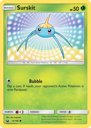 Surskit 015 SM Celestial Storm - Common