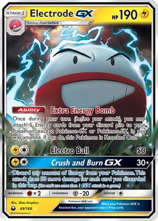 Electrode GX 048/168 - Holofoil SM Celestial Storm - Ultra Rare