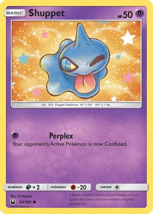Shuppet (64) 064 - Reverse Holofoil SM Celestial Storm - Common