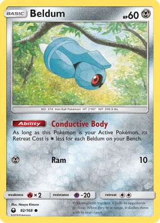Beldum (92) 092 SM Celestial Storm - Common