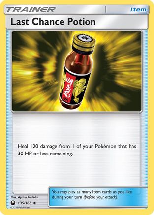 Last Chance Potion 135/168 SM Celestial Storm - Uncommon