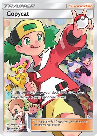 Copycat (Full Art) 163 - Holofoil SM Celestial Storm - Ultra Rare