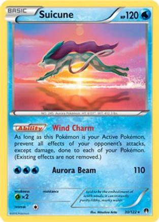 Suicune 030/122 - Holofoil Blister Exclusives - Promo