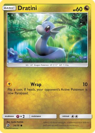 Dratini (34) 034 Dragon Majesty - Common