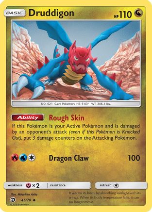 Druddigon/70 Dragon Majesty - Uncommon
