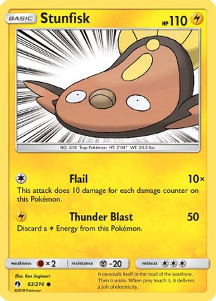 Stunfisk 083 SM Lost Thunder - Common