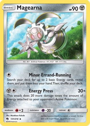 Magearna - Reverse Holofoil SM Lost Thunder - Uncommon