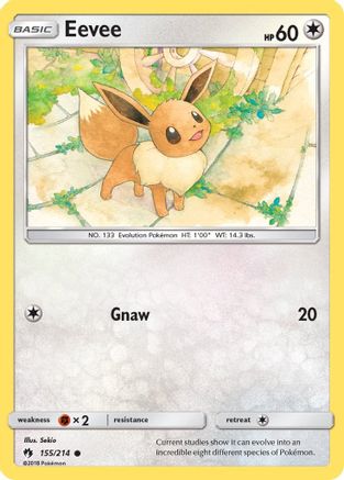 Eevee 155 SM Lost Thunder - Common
