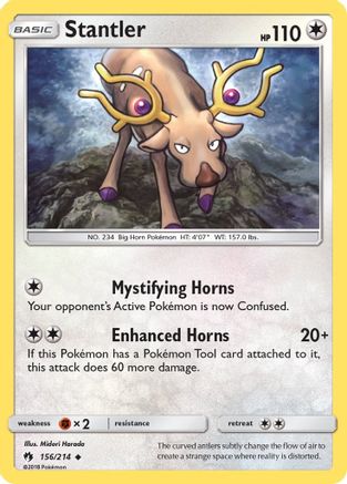 Stantler - Reverse Holofoil SM Lost Thunder - Uncommon