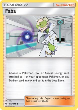 Faba 173 SM Lost Thunder - Uncommon
