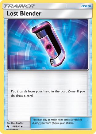 Lost Blender 181 SM Lost Thunder - Uncommon