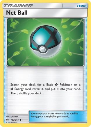 Net Ball 187 SM Lost Thunder - Uncommon