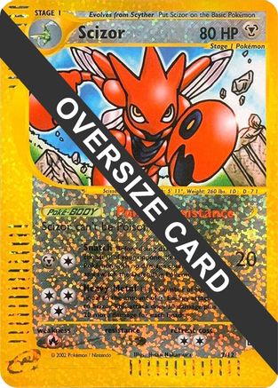 Scizor - 7/12/12 - Reverse Holofoil Jumbo Cards - Promo