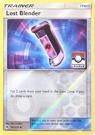 Lost Blender 181/214 - Reverse Holofoil League & Championship Cards - Promo