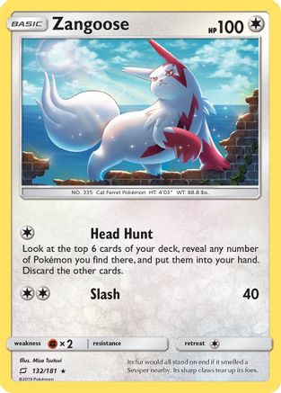 Zangoose/181 - Holofoil SM Team Up - Holo Rare