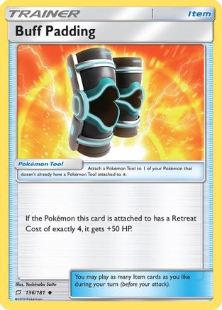 Buff Padding/181 - Reverse Holofoil SM Team Up - Uncommon