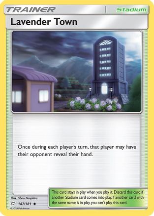 Lavender Town 147 SM Team Up - Uncommon