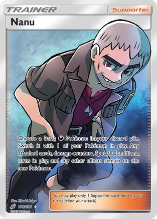 Nanu (Full Art) 179 - Holofoil SM Team Up - Ultra Rare