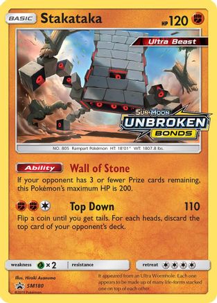 Stakataka SM180 - Holofoil SM Promos - Promo