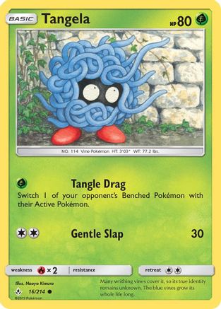 Tangela/214 SM Unbroken Bonds - Common