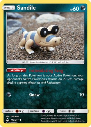 Sandile (113) 113 SM Unbroken Bonds - Common