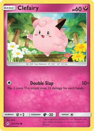 Clefairy 132 SM Unbroken Bonds - Common