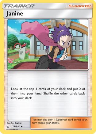 Janine 176 SM Unbroken Bonds - Uncommon