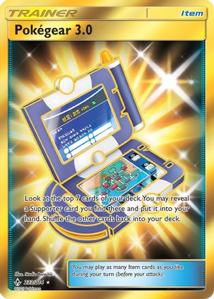 Pokegear 3.0 (Secret) 233/214 - Holofoil SM Unbroken Bonds - Secret Rare