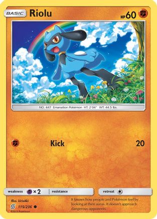 Riolu (115) 115 SM Unified Minds - Common