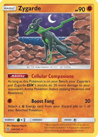 Zygarde 124 SM Unified Minds - Rare