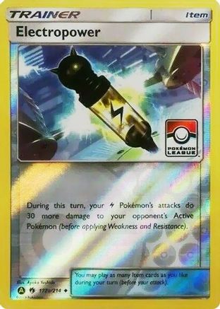 Electropower 172a/214 - Reverse Holofoil League & Championship Cards - Promo
