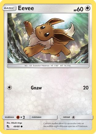 Eevee (49) 049 Hidden Fates - Common