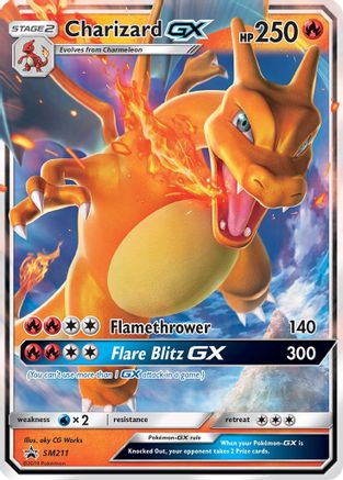Charizard GX SM211 - Holofoil SM Promos - Promo